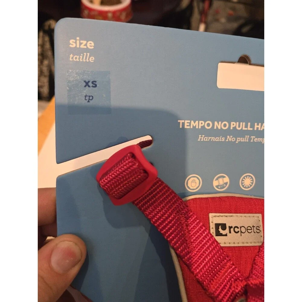 RC Pets Tempo No Pull Dog Harness.  Sz Xs
